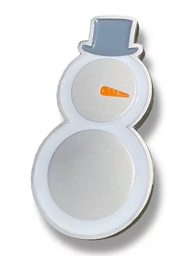 BALL MARKER - SNOWMAN