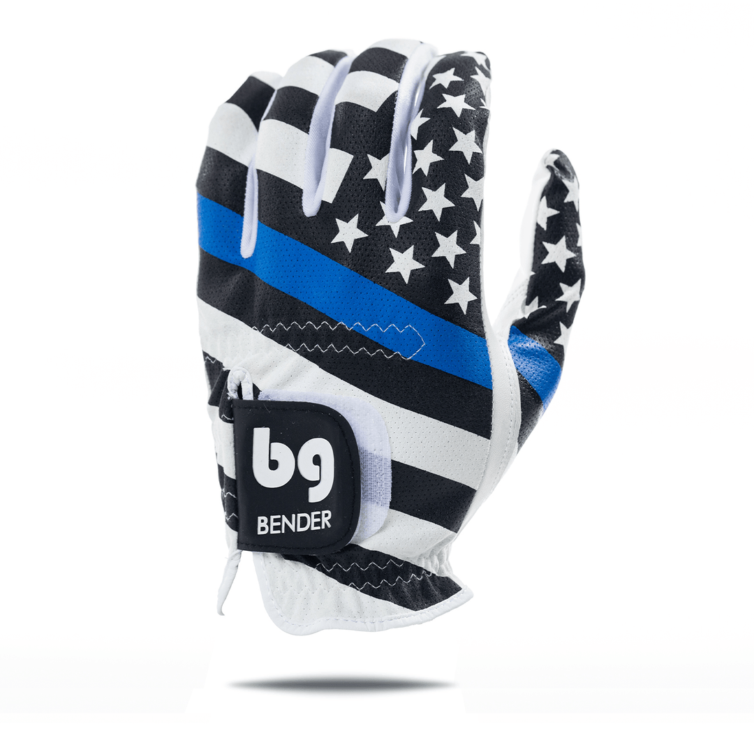 GLOVE - USA BLUE LINE MESH