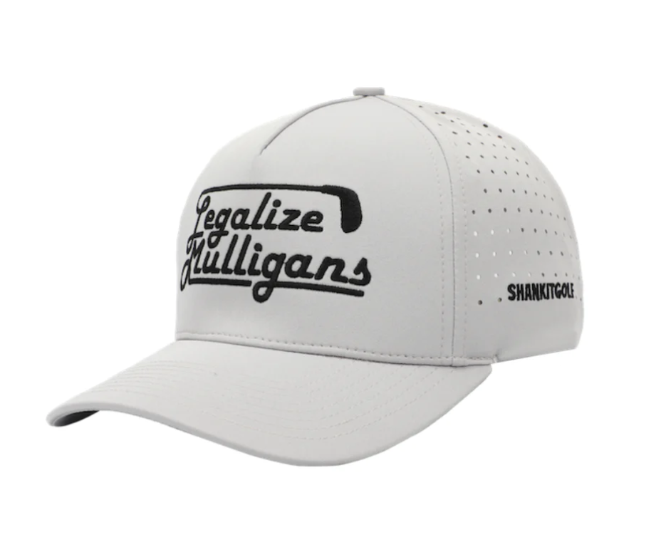 Legalize Mulligans Gray Golf Hat