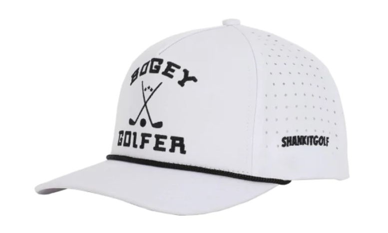 Bogey Golfer White Golf Hat