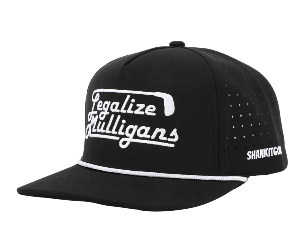 Legalize Mulligans Black Golf Hat