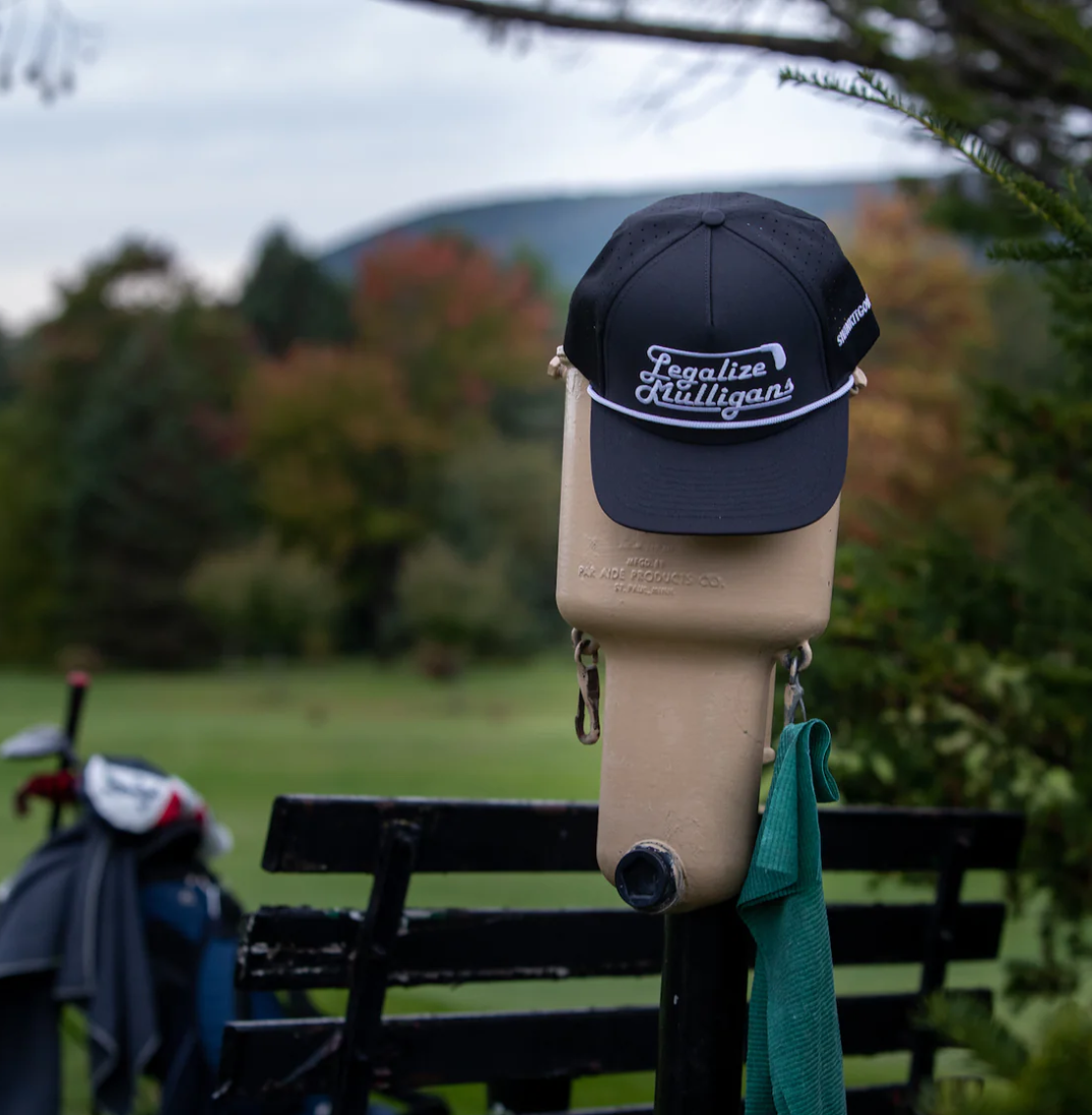 Legalize Mulligans Black Golf Hat