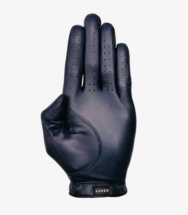 GLOVE - NAVY SUEDED